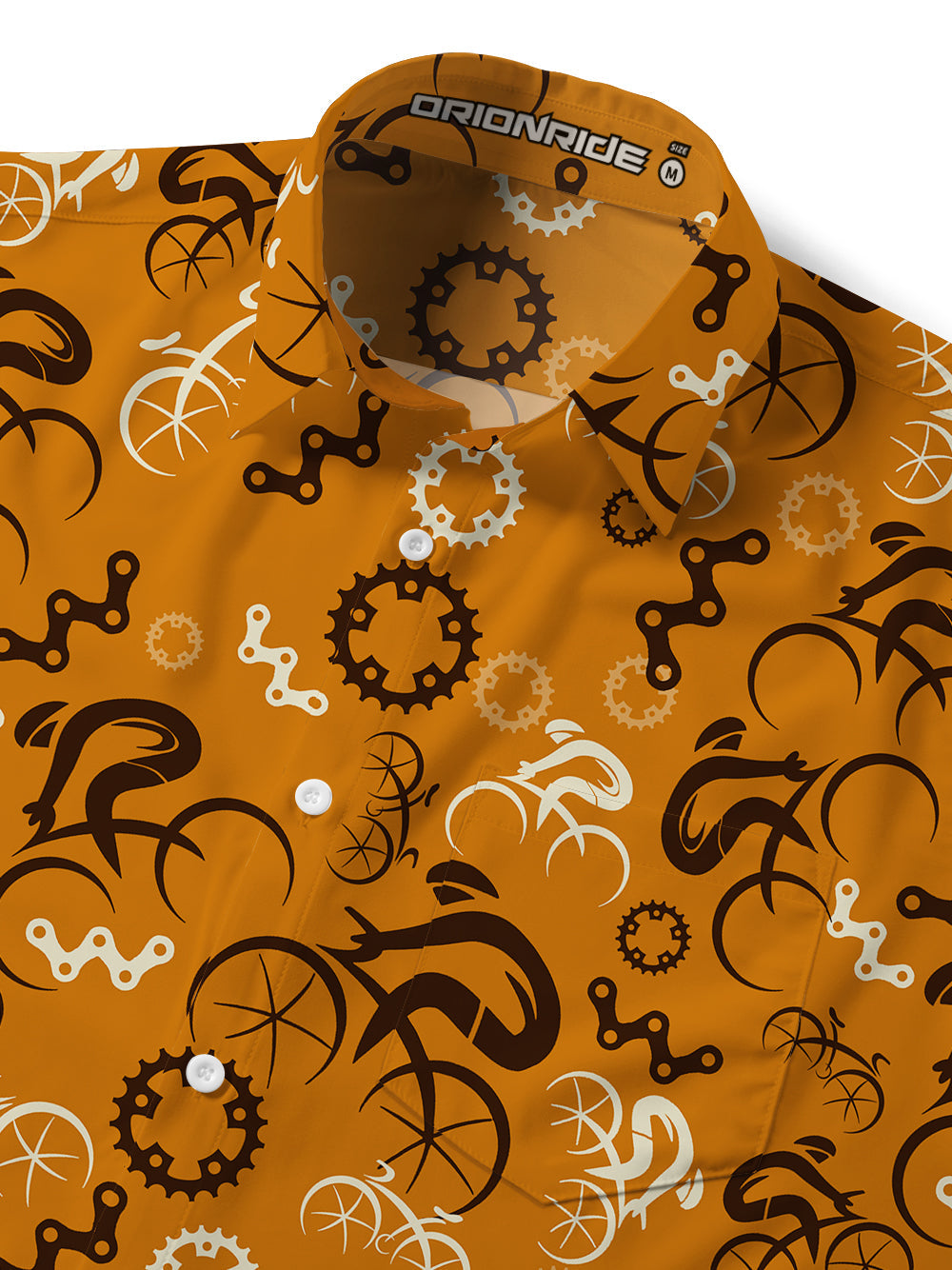Abstract Cyclist Ultra Lightweight Short Sleeves Gravel Shirt